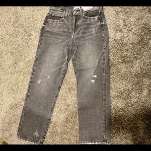 NWT $118 down to $15!! Pistola Distressed Black Denim Size 29